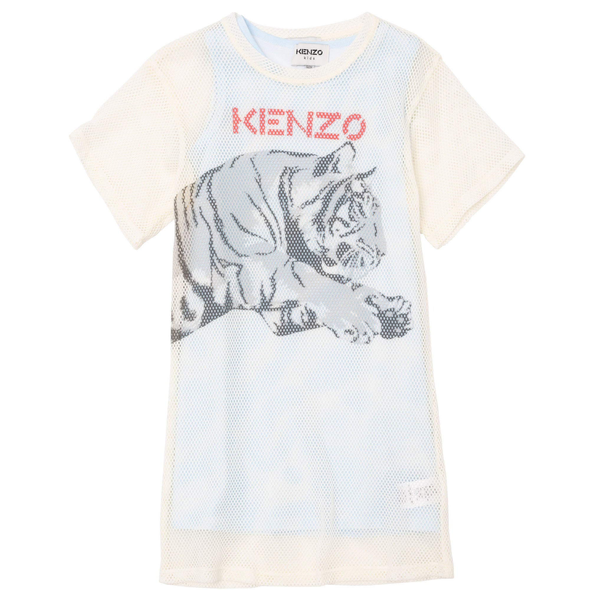 Purchase our Kenzo Girls' Cotton Tiger Print Dress Online in Montreal