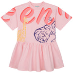 Purchase our Kenzo Short Sleeves Pink Dress Online in Montreal