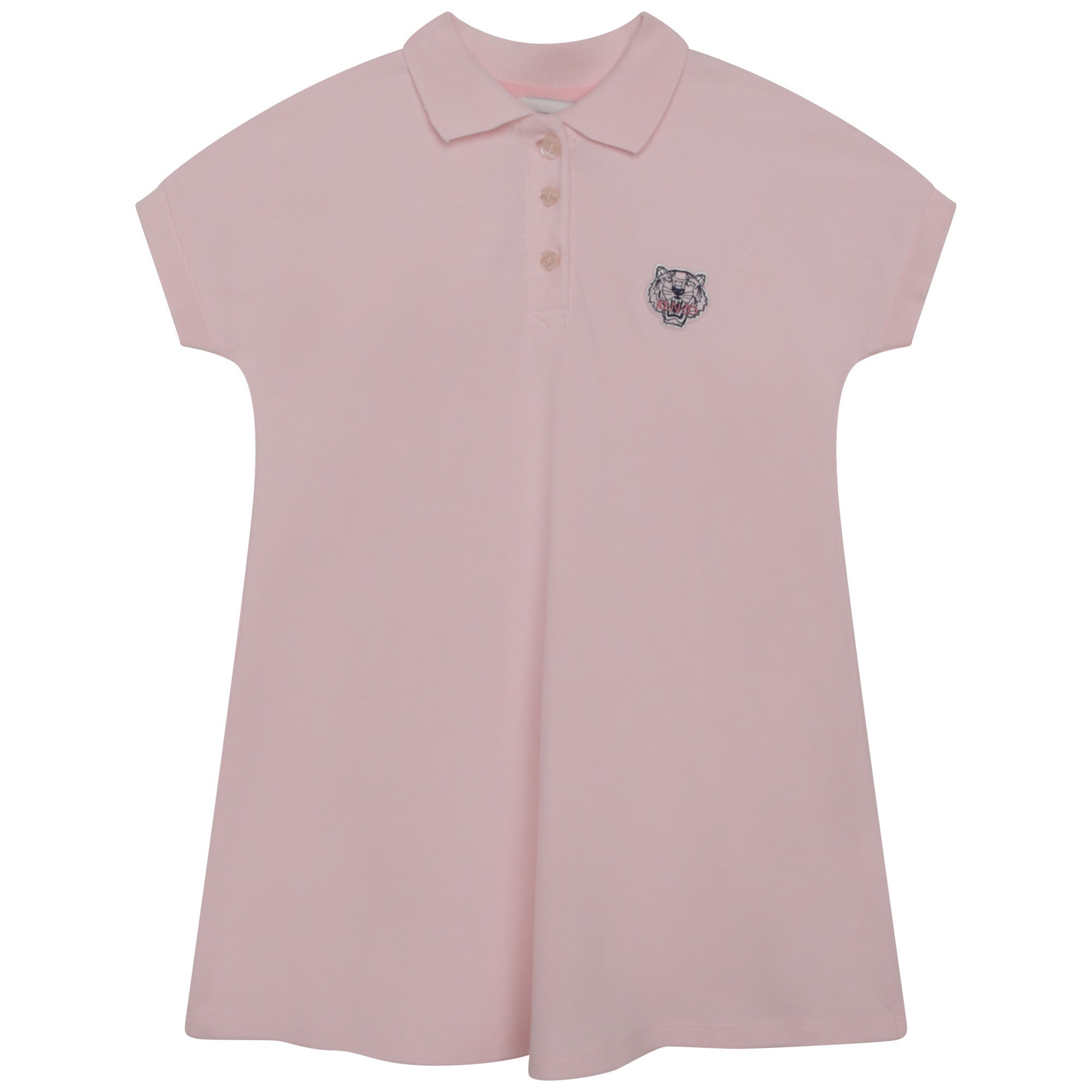 Purchase our Kenzo Cotton Polo Dress in Pink Online in Montreal