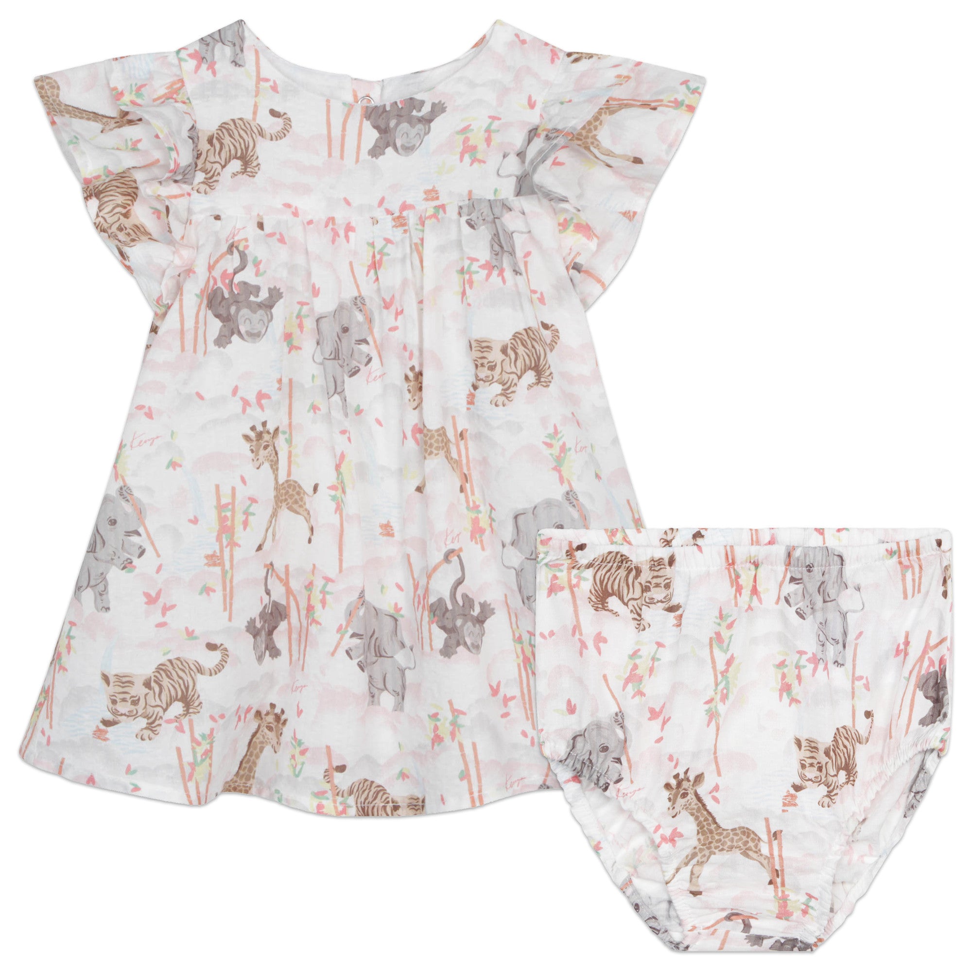Purchase our Kenzo Baby Girl Safari-Print Dress & Bloomer Online in Montreal
