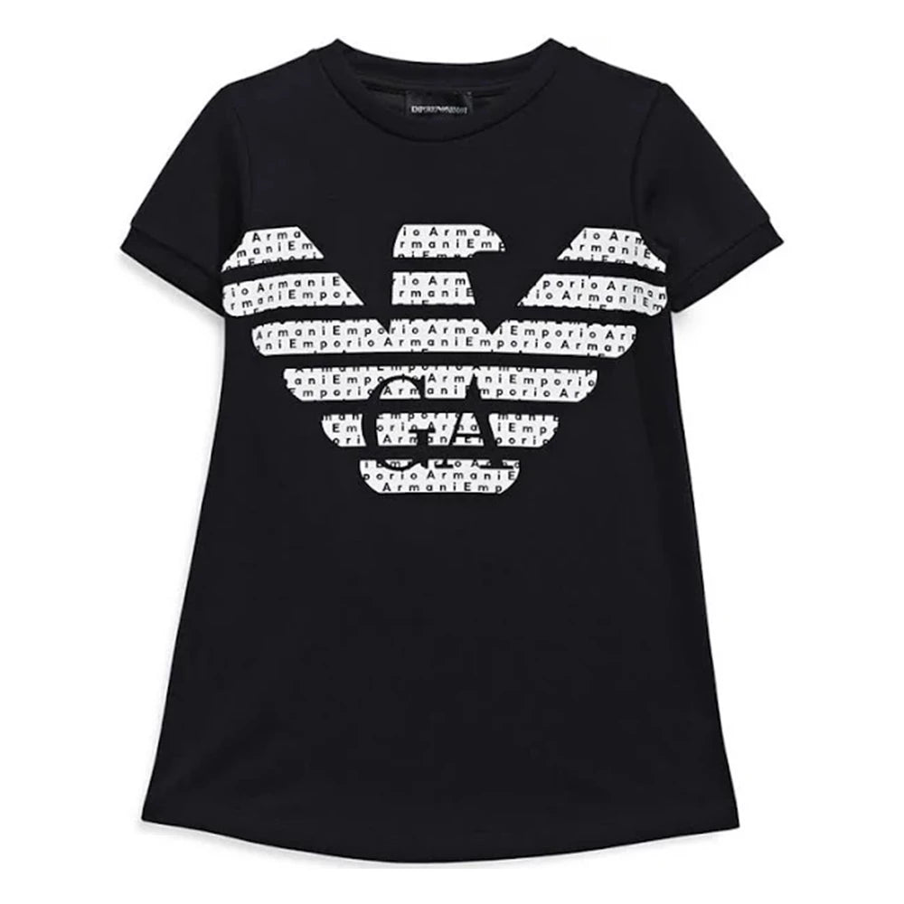 Emporio armani black sales dress