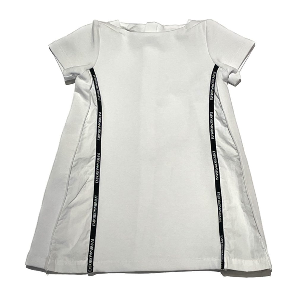 Purchase our Emporio Armani White T-shirt Dress for Girls Online in Montreal