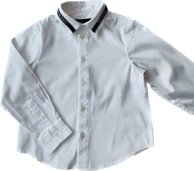 Boys armani shirts best sale