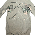 Purchase our Kenzo Girls Grey Tiger Sweatshirt Dress Online in Montreal