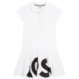 Purchase our Boss White Polo Collar Dress Online in Montreal