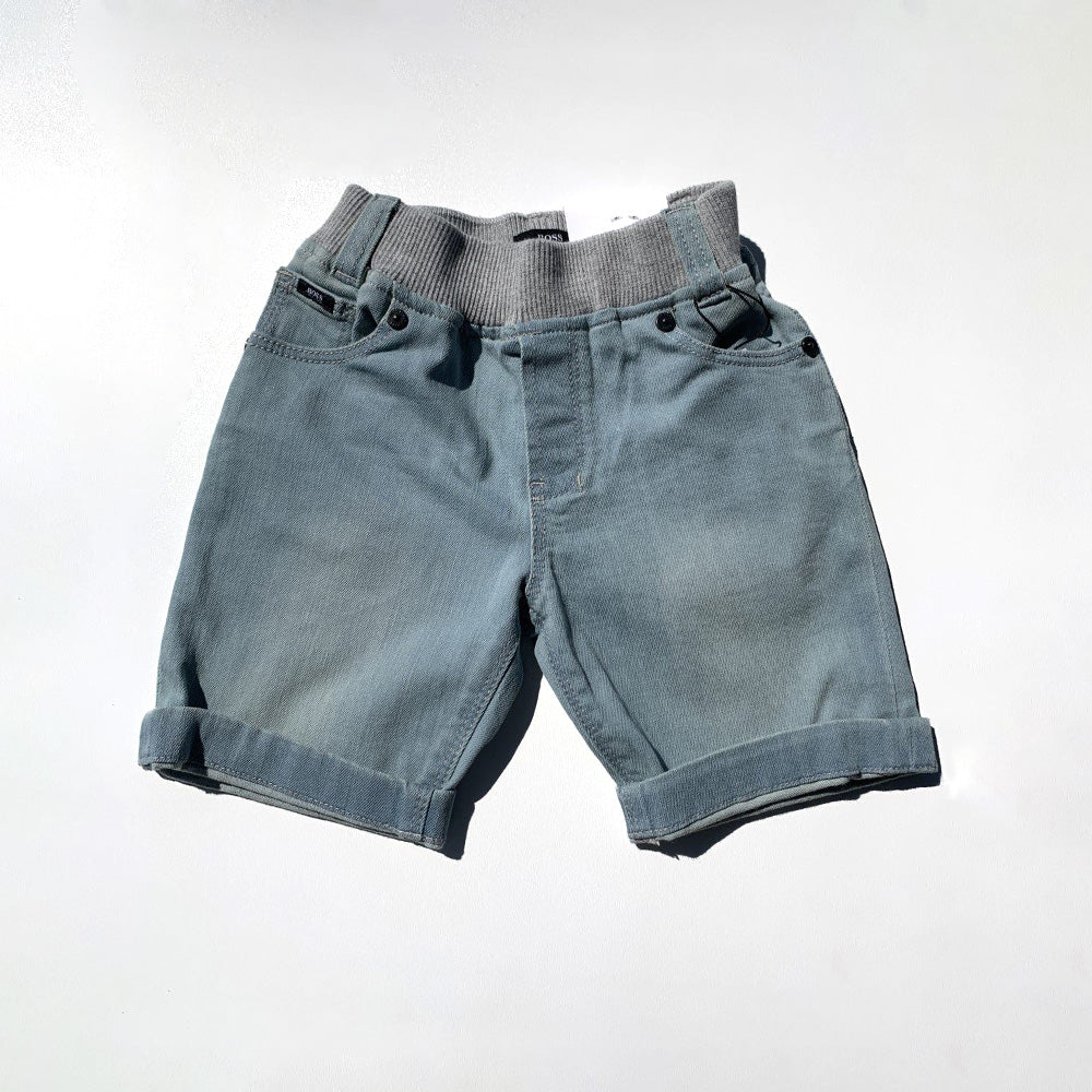 Purchase our Hugo Boss Denim Short in Light Blue Online in Montreal