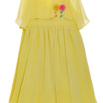 Purchase our Patachou Girls Flare Chiffon Yellow Dress Online in Montreal