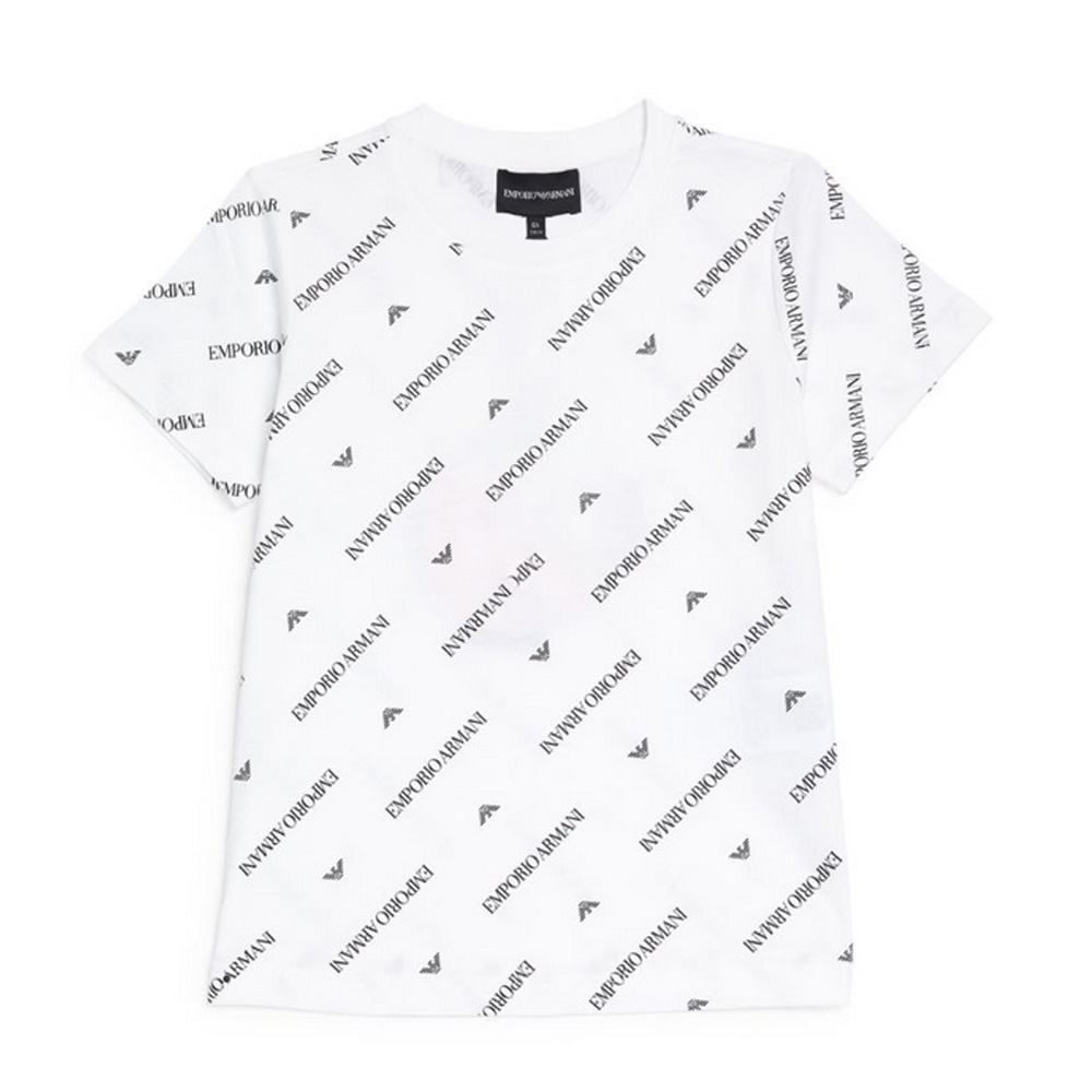Purchase our Emporio Armani Boys Cotton Logo-Print T-Shirt Online in Montreal