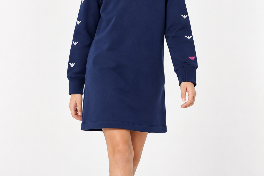 Robe Emporio Armani lilas foncé