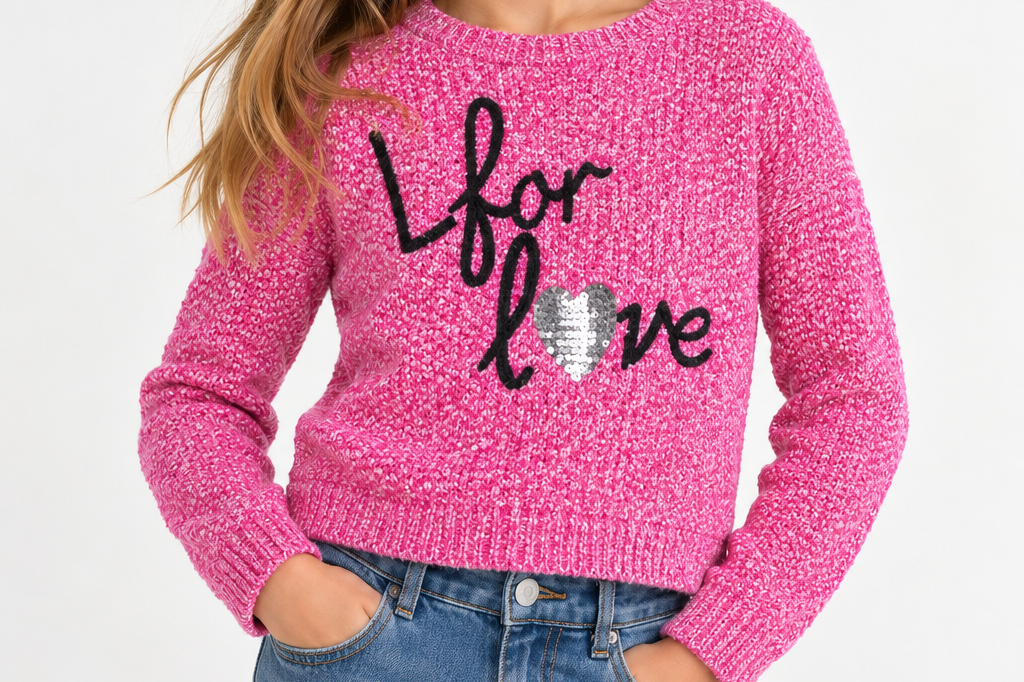 Design History Girl Pullover