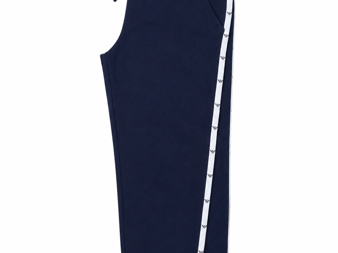 Pantalon de jogging bleu Emporio Armani