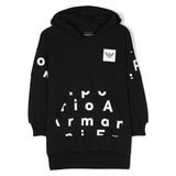 Purchase our Emporio Armani Cotton Hoodie Dress for Girls Online in Montreal