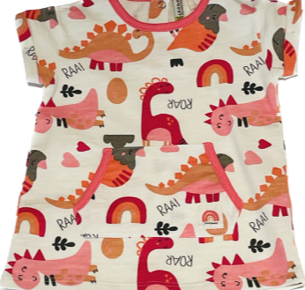 Purchase our Losan Baby Dinosaur Summer Dress Online in Montreal