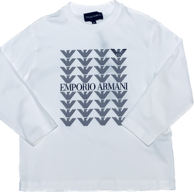 Emporio Armani Eagle Logo-Printed T-Shirt