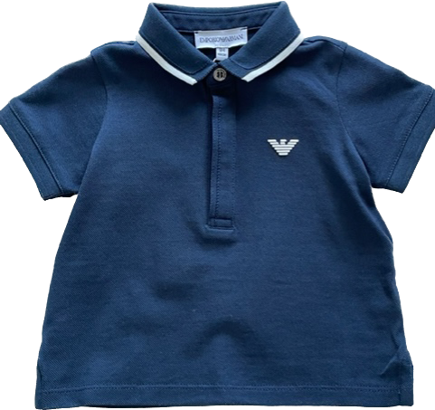 Emporio Armani Short Sleeve Baby Polo Shirt